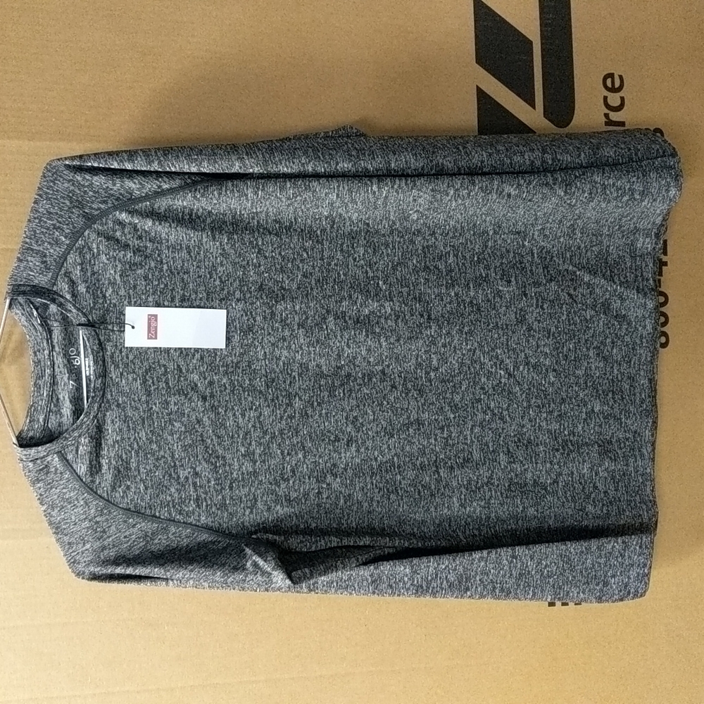 zengjo womens long sleeve shirt in size x-small in color dark grey